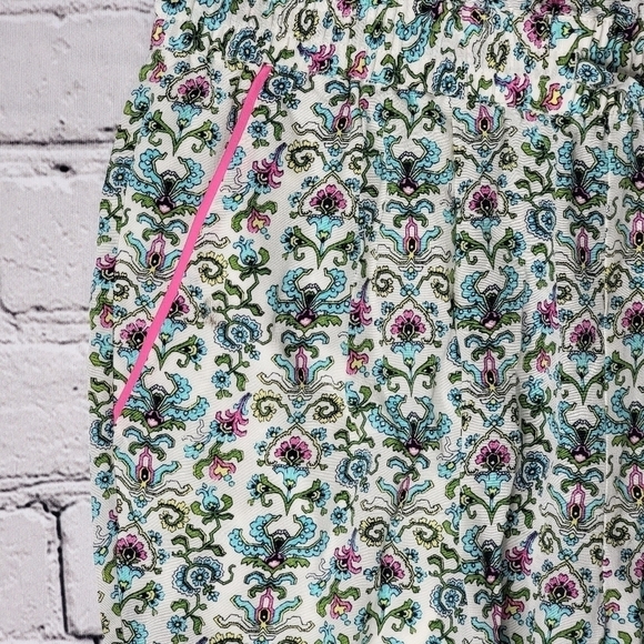 Juicy Couture Desert Paradise Floral Print Jumpsuit Romper Silk Shell Size 2 - Picture 6 of 16